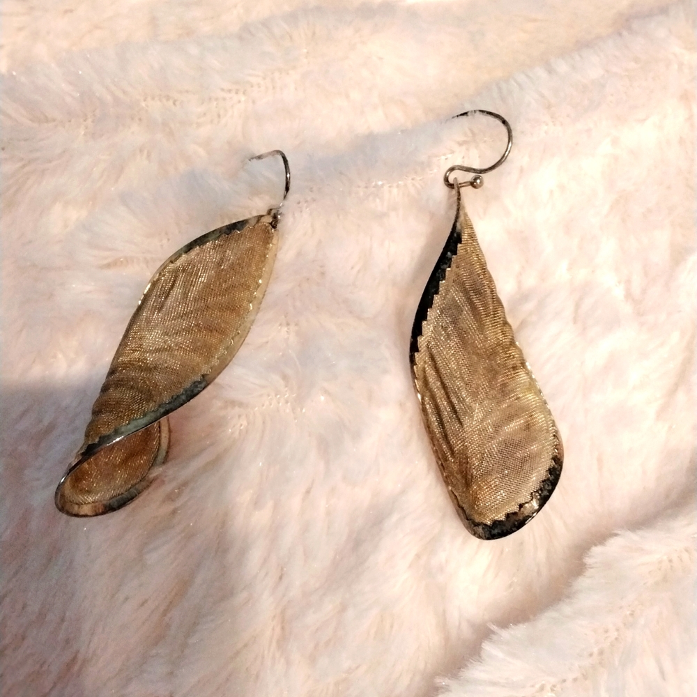 Goldtone earrings